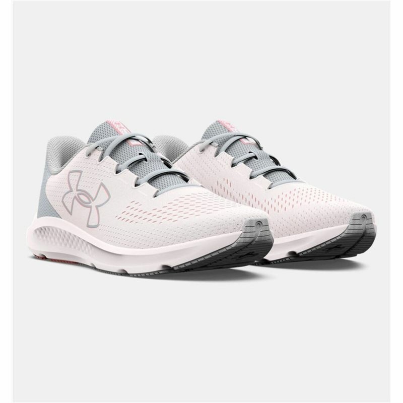 Chaussures de Running pour Adultes Under Armour Charged  Blanc Gris