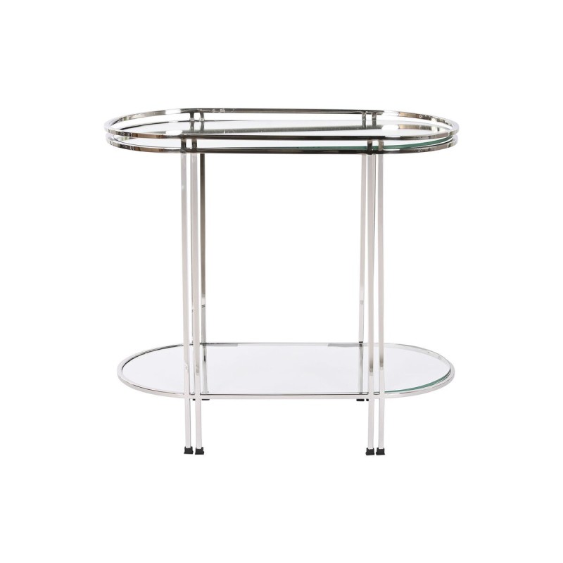 Table d'appoint Home ESPRIT Argenté Acier Miroir 70 x 35 x 63 cm