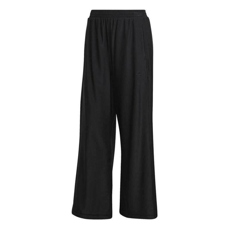 Pantalon de sport long Adidas Stu 7/8 Femme Noir