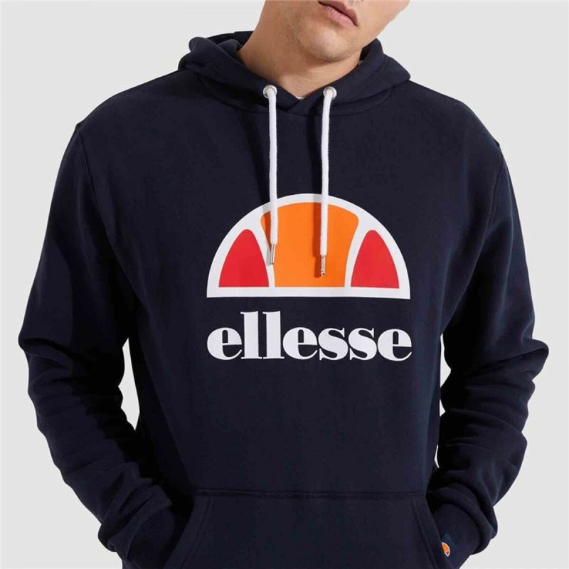 Sweat à capuche homme Ellesse Dahryl OH Bleu foncé