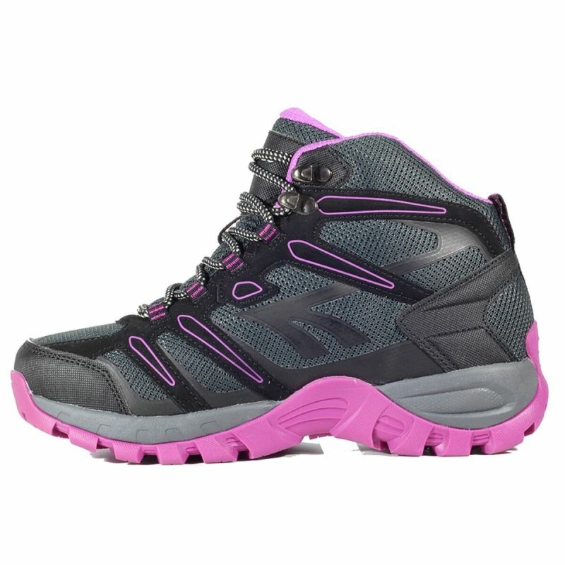 Bottes de montagne Hi-Tec Muflon Mid Wp Mujer Noir