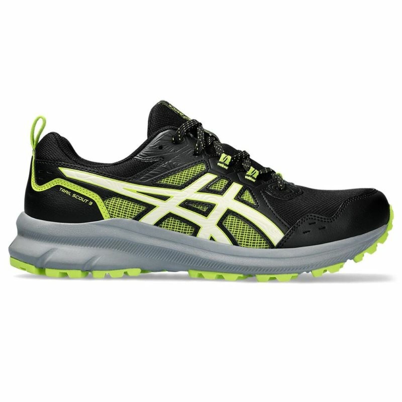 Chaussures de Running pour Adultes Asics Scout 3 Montagne Homme Noir