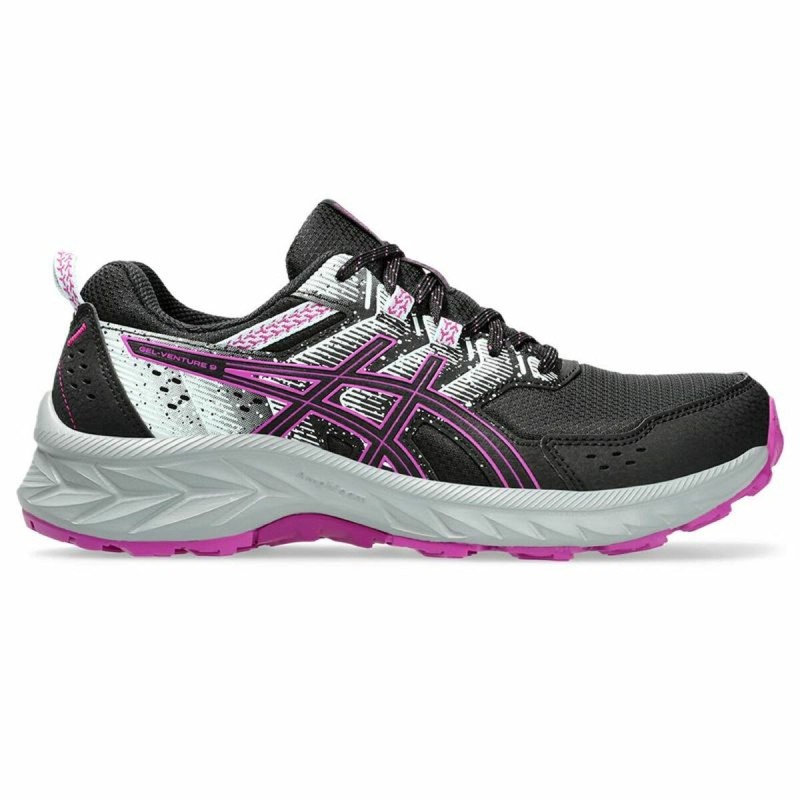 Chaussures de sport pour femme Asics Gel-Venture 9 Noir Rose