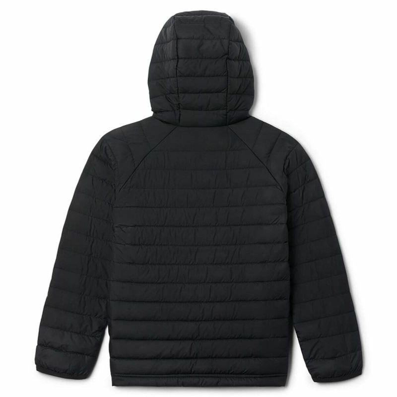 Veste de Sport pour Enfants Columbia Powder Lite Noir