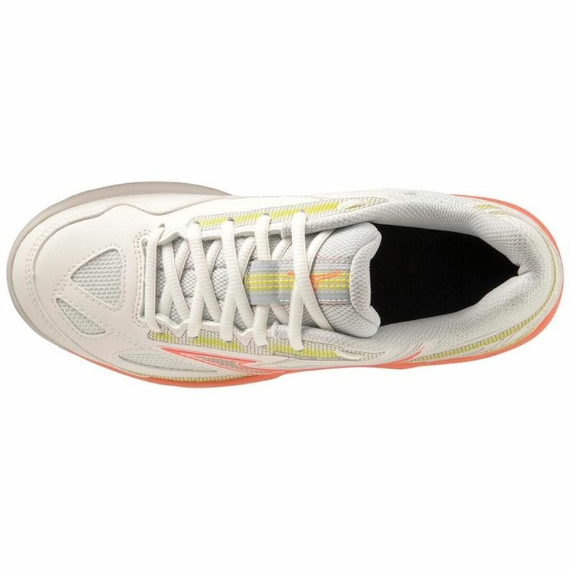 Chaussures de Padel pour Adultes Mizuno Break Shot 4 CC Blanc