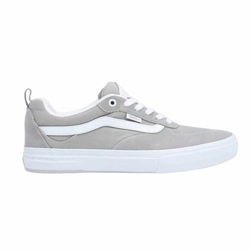 Chaussures de sport pour femme Vans Caldrone Sume Gris clair