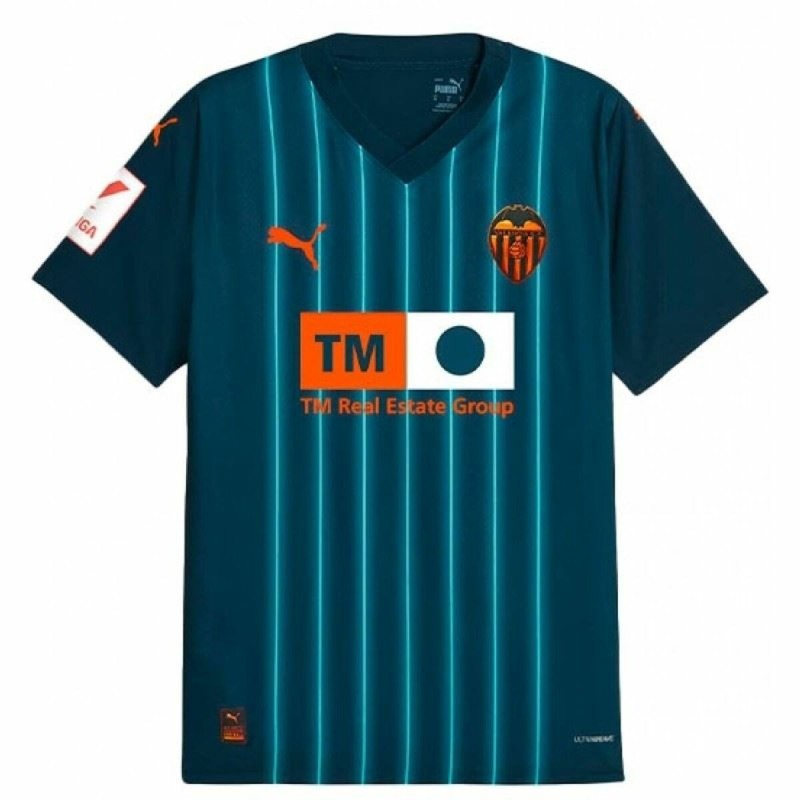 T-shirt à manches courtes homme Puma Valencia C.F. Away Blue marine