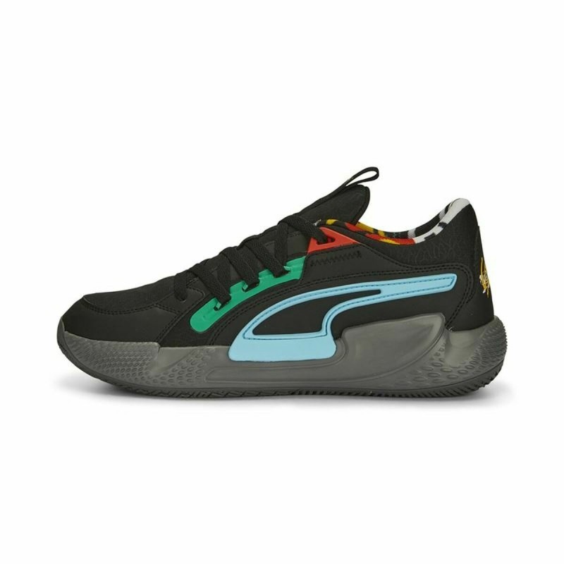 Chaussures de Basket-Ball pour Adultes Puma Court Rider Chaos Noir