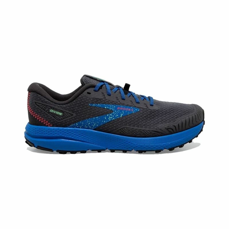 Chaussures de Running pour Adultes Brooks Divide 4 Bleu Noir