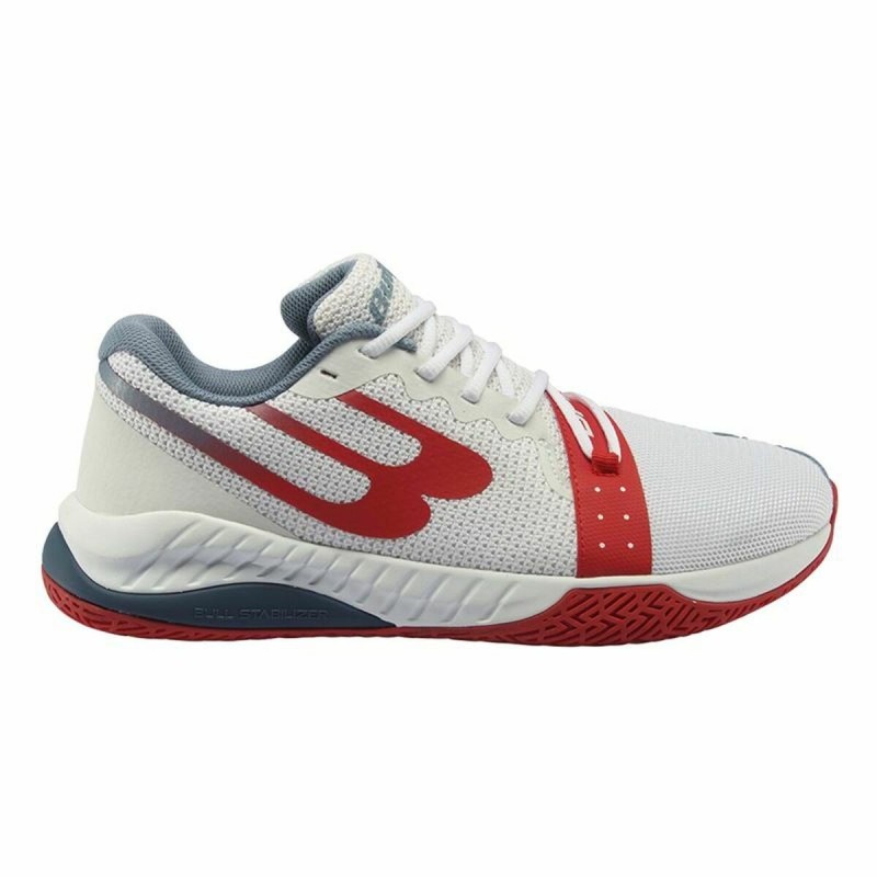 Chaussures de Padel pour Adultes Bullpadel Beker 23V Blanc Homme