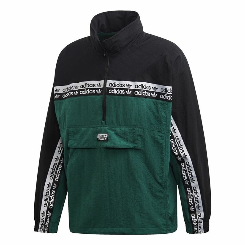 Veste de Sport pour Homme Adidas Originals R.Y.V. BLKD 2.0 Track Vert foncé