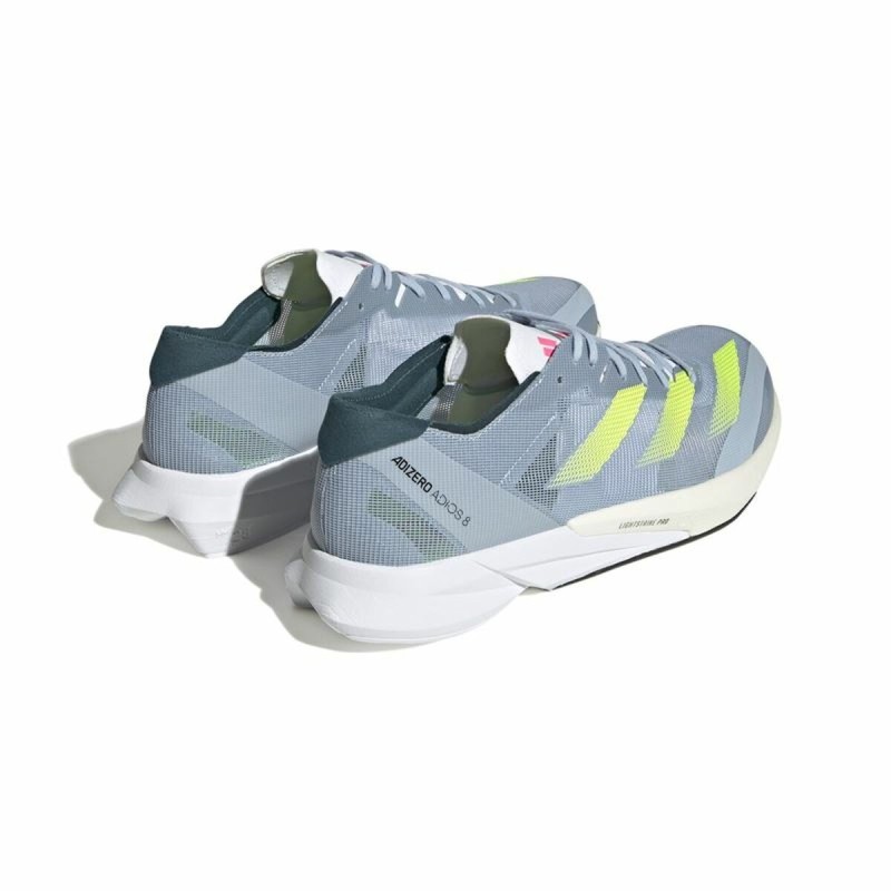 Chaussures de Running pour Adultes Adidas Adizero Adios 8 Gris Gris clair