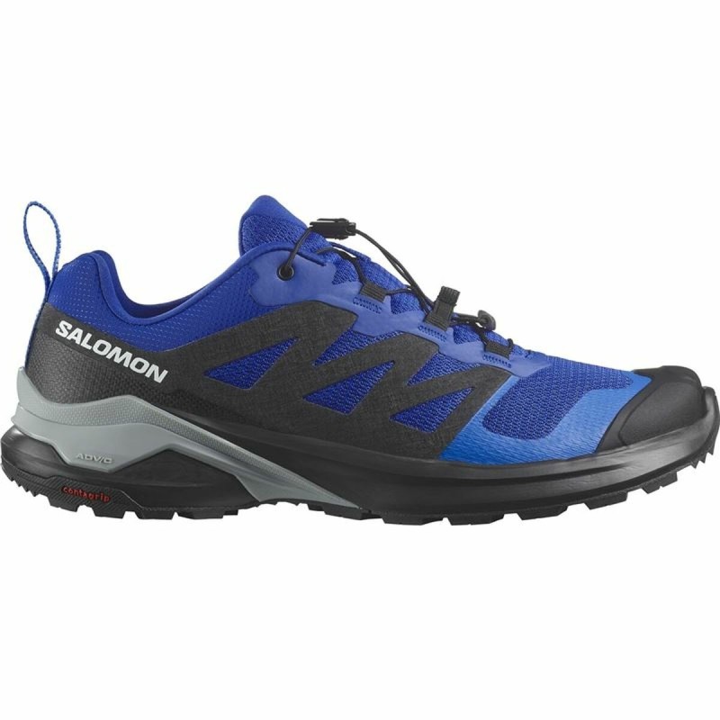 Chaussures de Sport pour Homme Salomon X-Adventure Bleu Gris