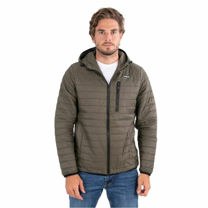 Veste de Sport pour Homme Hurley  Balsam Quilted Packable Vert