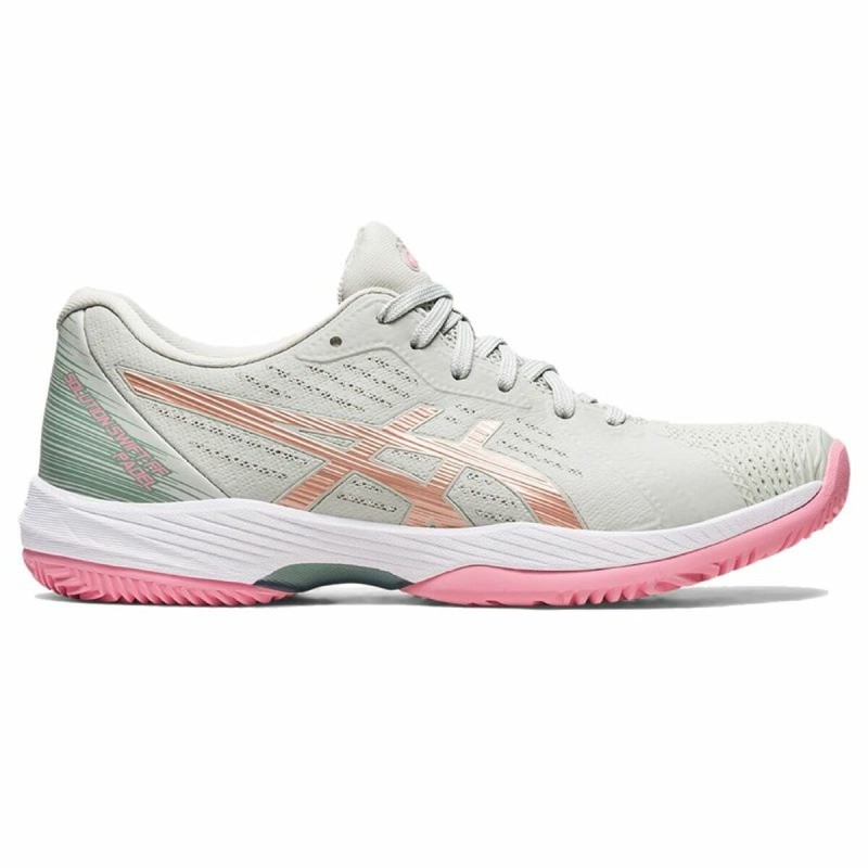 Chaussures de Padel pour Adultes Asics Solution Swift FF Femme Vert clair