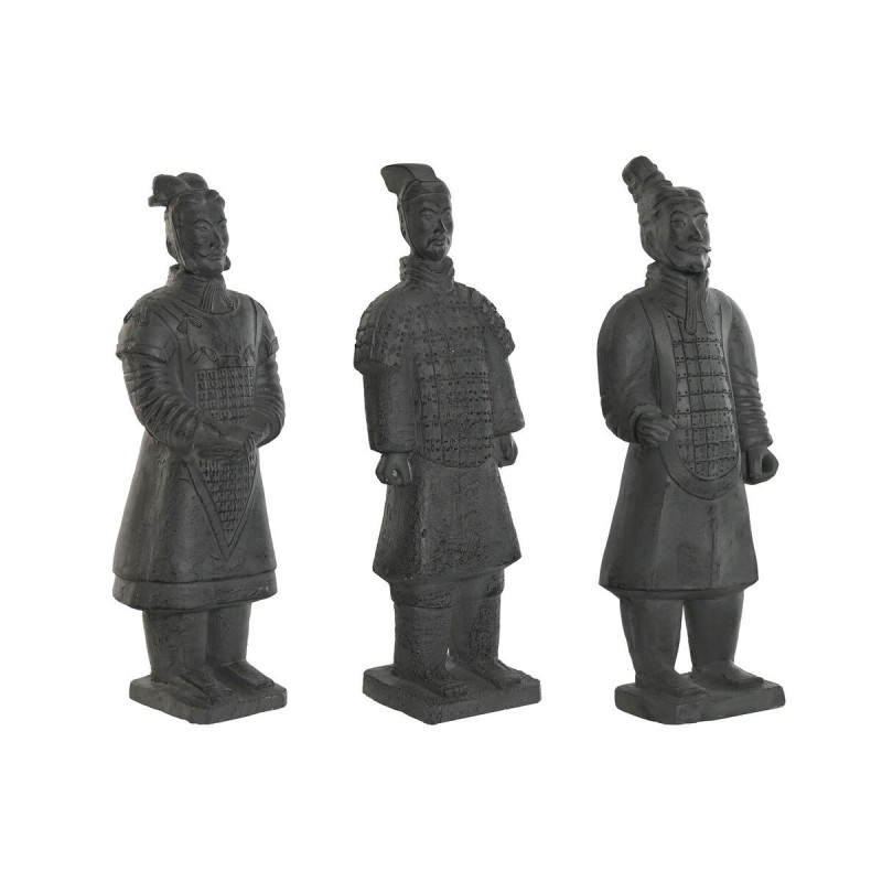 Figurine Décorative Home ESPRIT Gris clair Guerrier 18