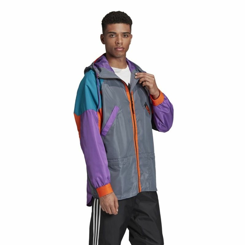 Veste de Sport pour Homme Adidas Originals Karkaj Gris foncé