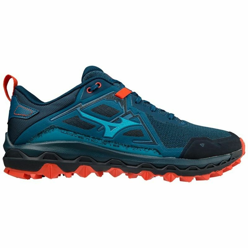 Chaussures de Sport pour Homme Mizuno Wave Mujin 8 Cyan