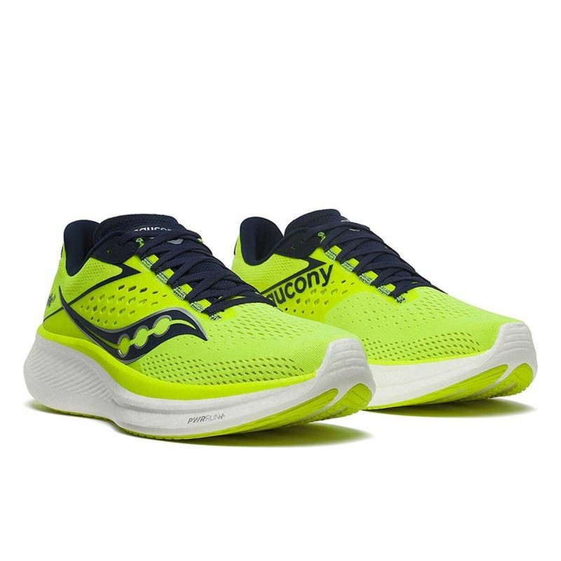 Chaussures de Running pour Adultes Saucony Ride 17 Jaune