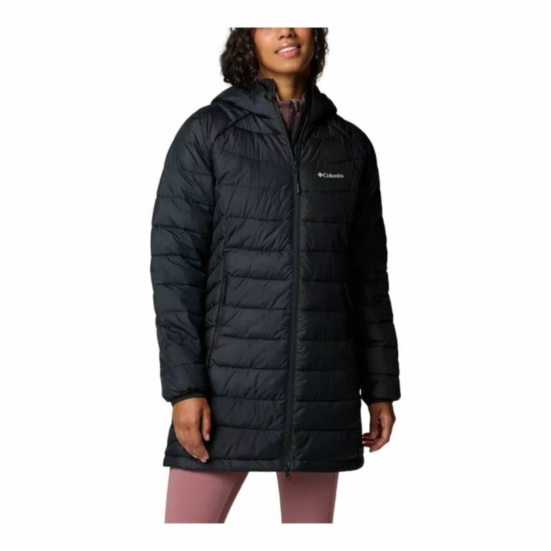 Veste de Sport pour Femme Columbia Powder Lite II Mid Noir