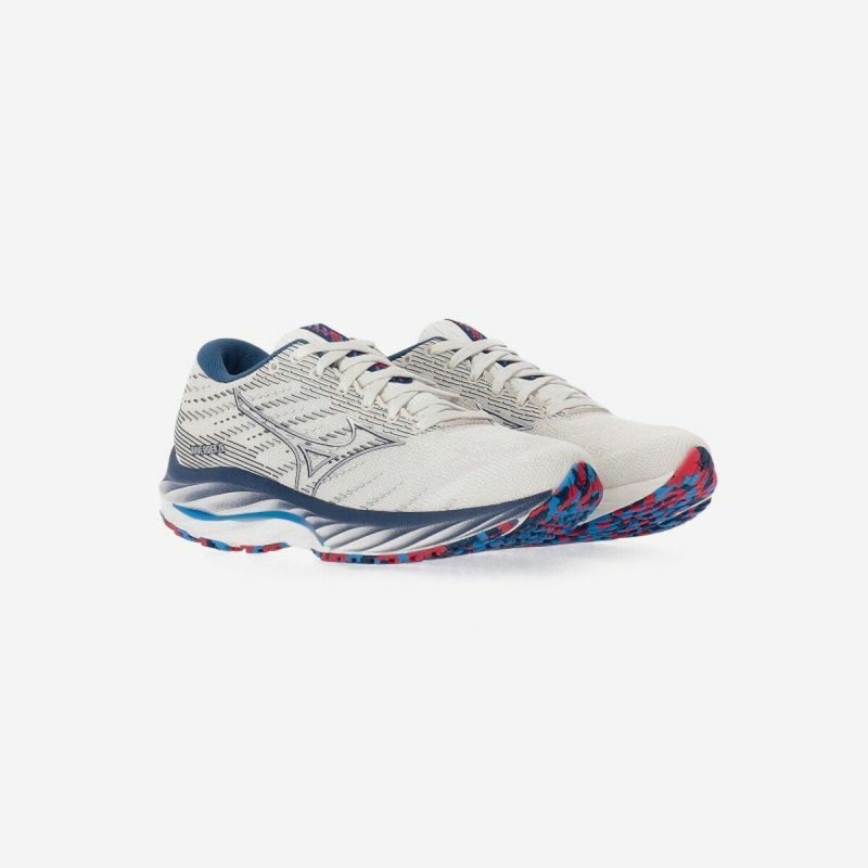 Chaussures de Running pour Adultes Mizuno Wave Rider 26 Blanc Femme