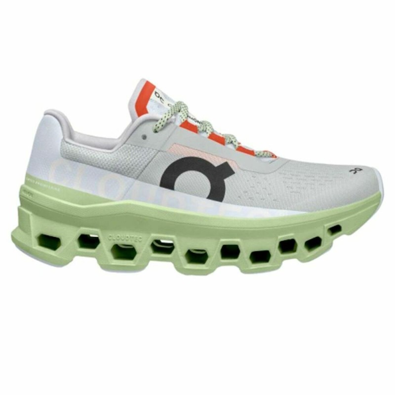 Chaussures de sport pour femme On Running Cloudmonster Femme Gris