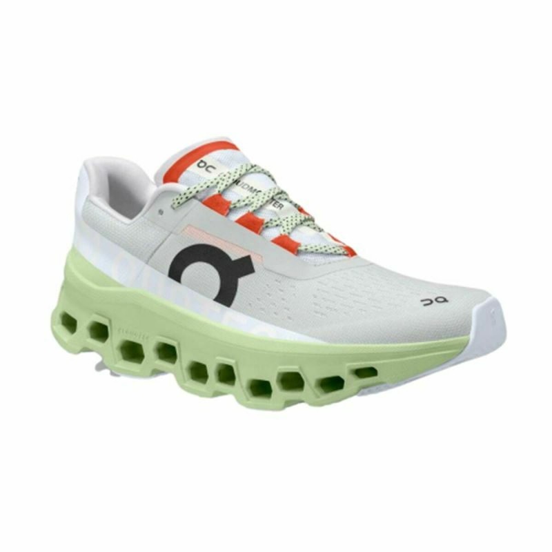 Chaussures de sport pour femme On Running Cloudmonster Femme Gris