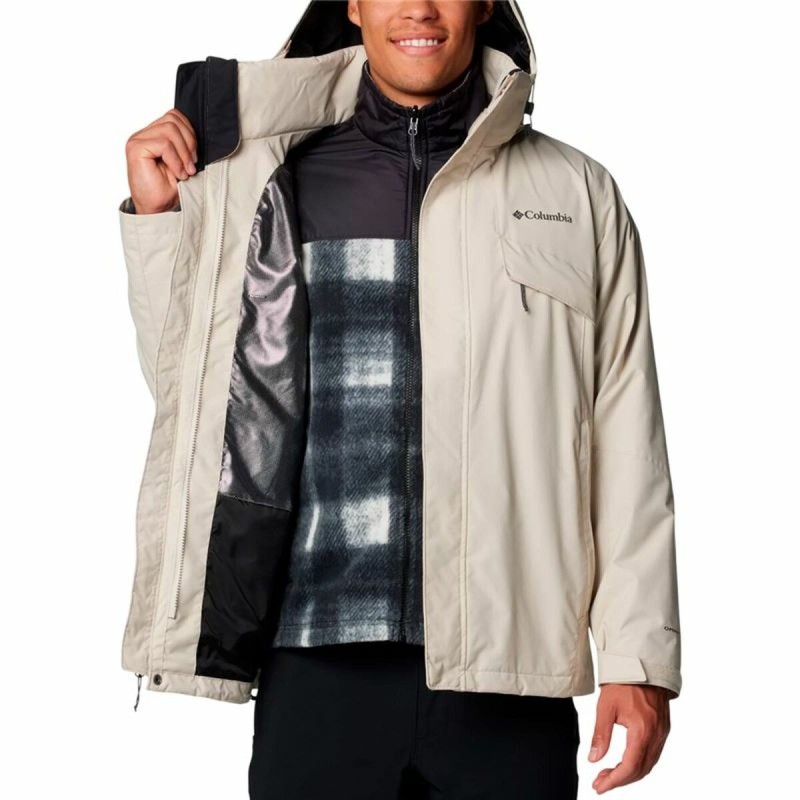 Veste de Sport pour Homme Columbia Bugaboo III Fleece Beige