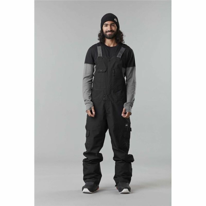 Pantalons de neige Picture Testy Noir Homme Plastron