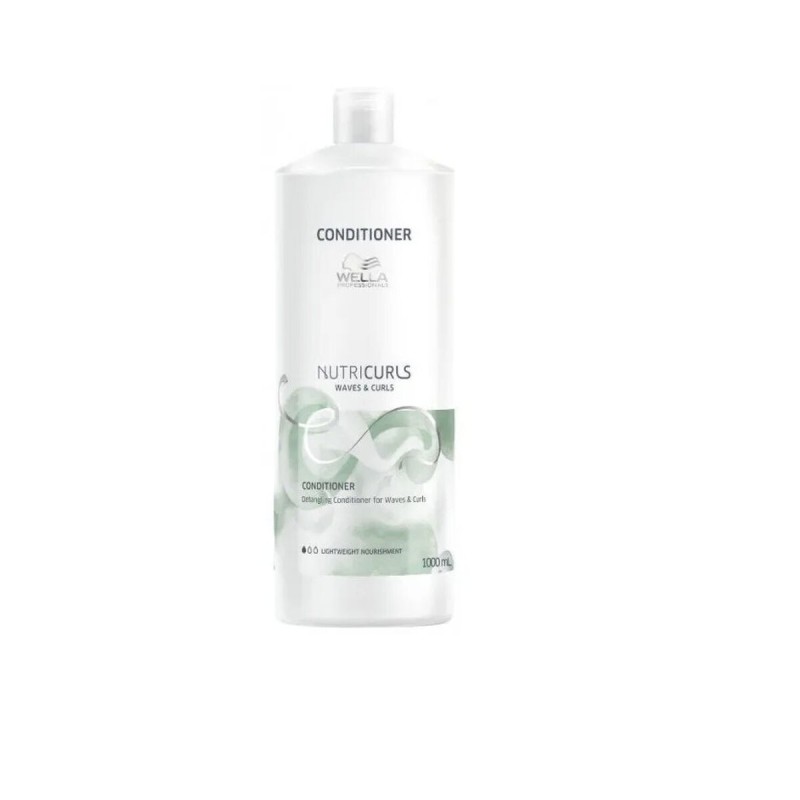 Après-shampooing Wella Nutricurls 1 L