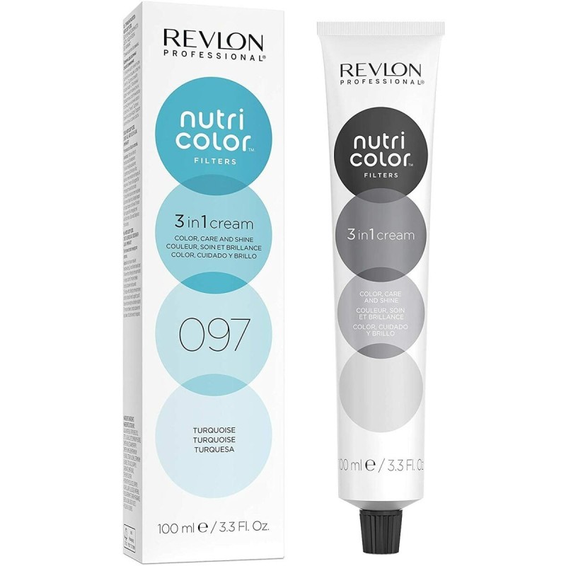 Coloration en Crème Revlon Turquoise 3-en-1 (100 ml)