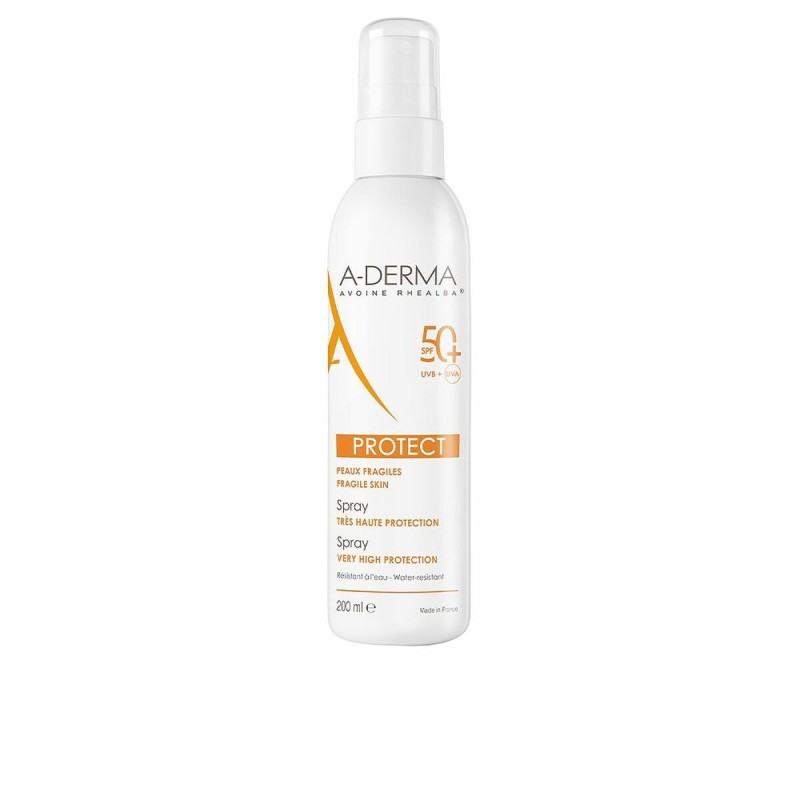 Crème Solaire pour le Corps en Spray A-Derma Protect 200 ml SPF 50+