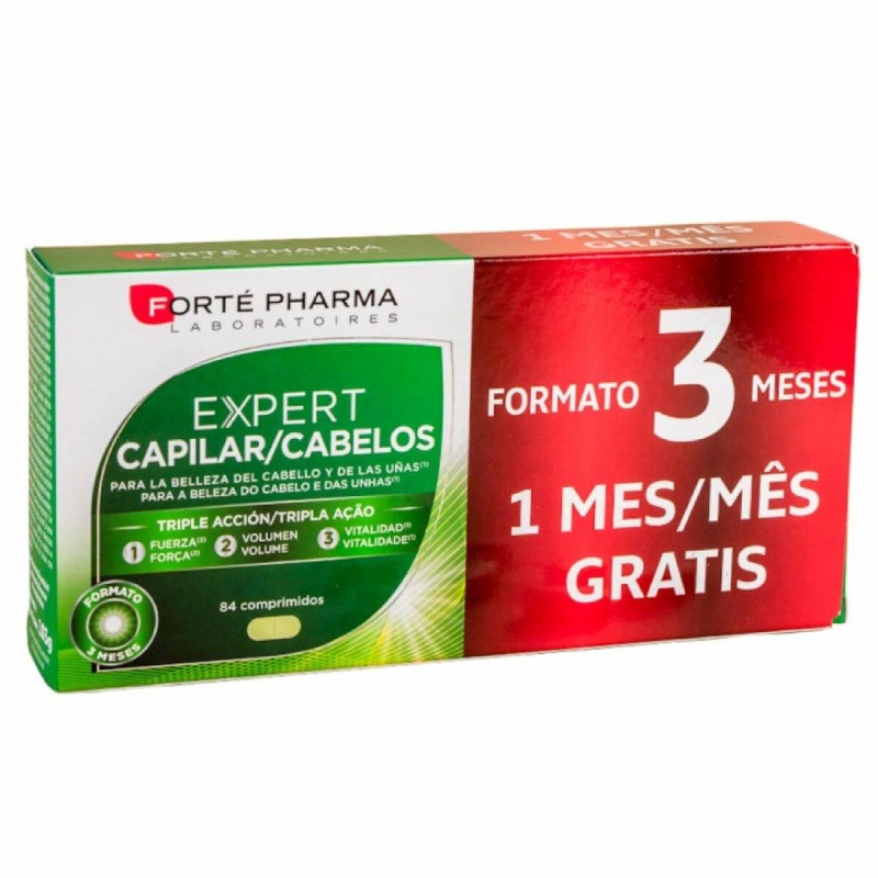 Complément Alimentaire Anti-chute de Cheveux Forté Pharma Expert (84 Unités)