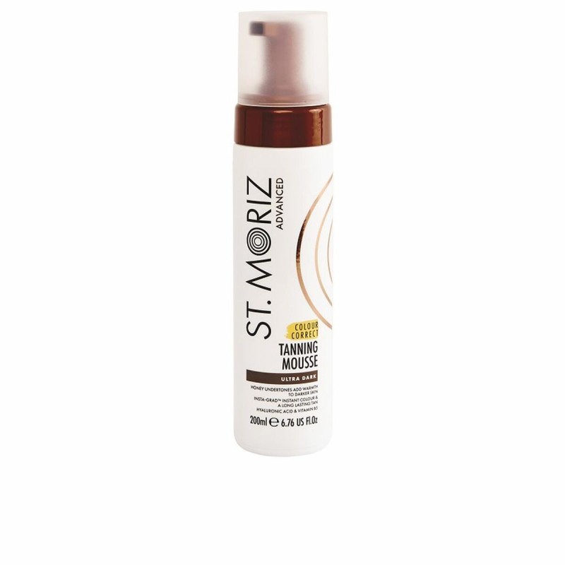 Mousse Autobronzante St. Moriz Tanning Mousse Correcteur de Couleur Ultra dark 200 ml