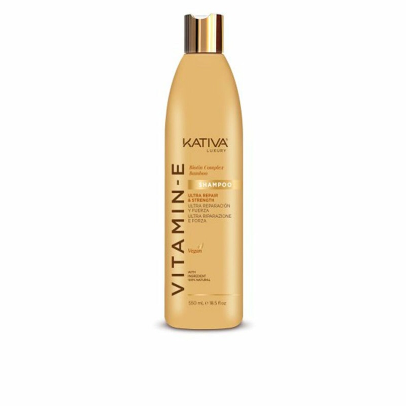 Shampooing Kativa Biotina & Bamboo Vitamine E (550 ml)