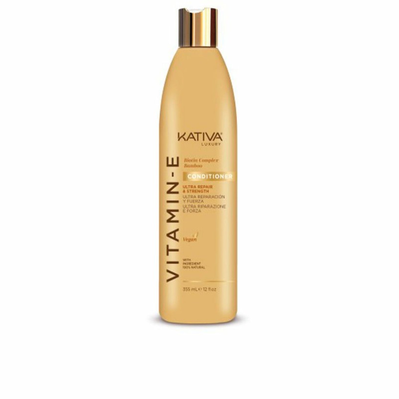 Après-shampoing réparateur Kativa Vitamine E (355 ml)