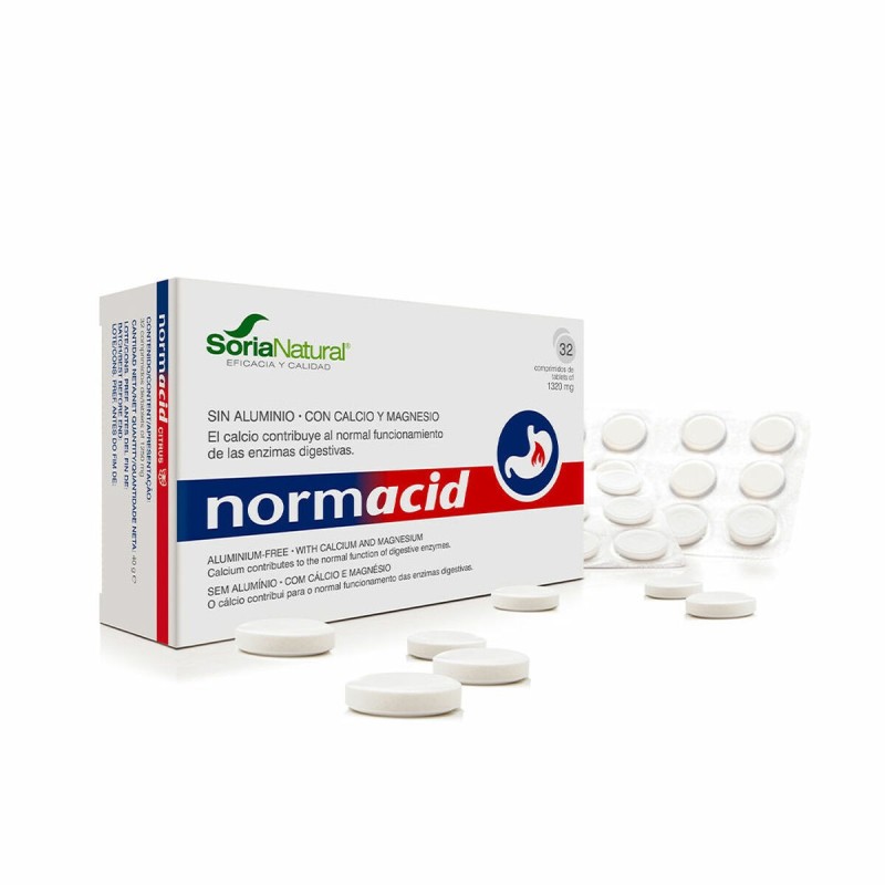 Complément digestif Soria Natural Normacid 32 Unités