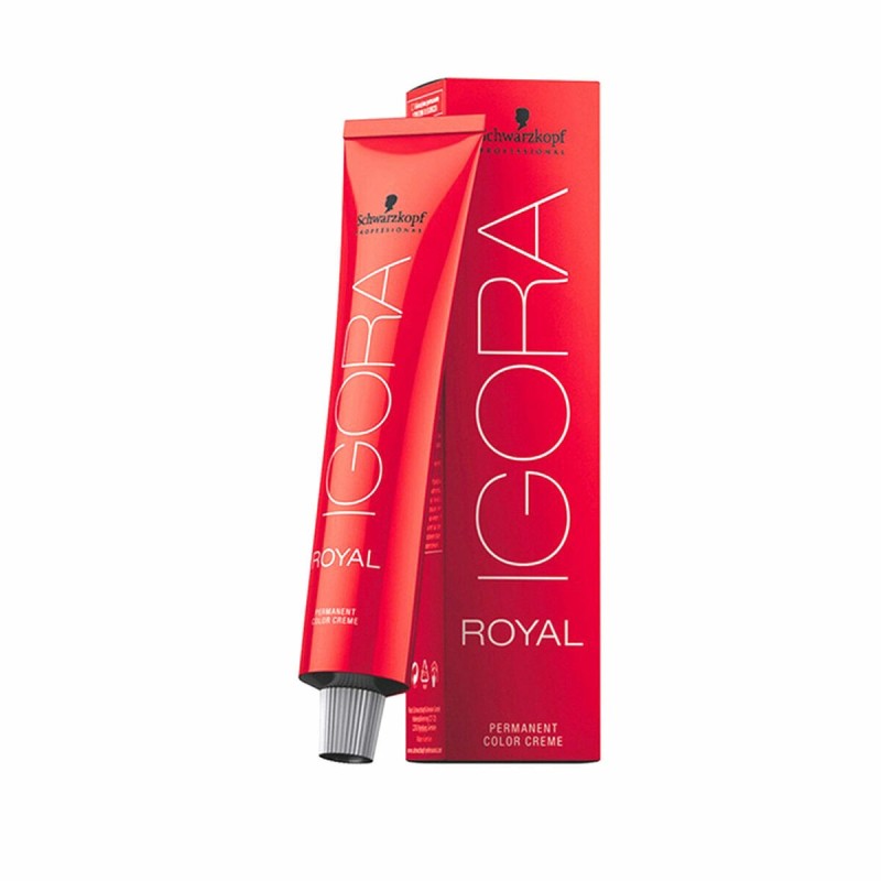 Coloration Permanente en Crème Schwarzkopf Igora Royal Nº E-1 60 ml