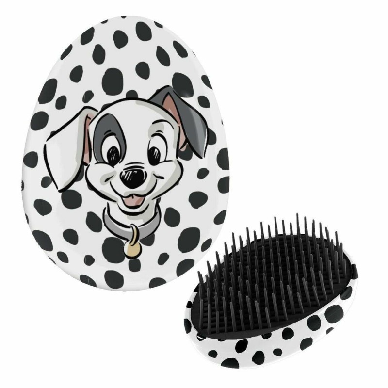 Brosse Démêlante Disney   Blanc 7 x 9 x 4 cm Les 101 Dalmatiens