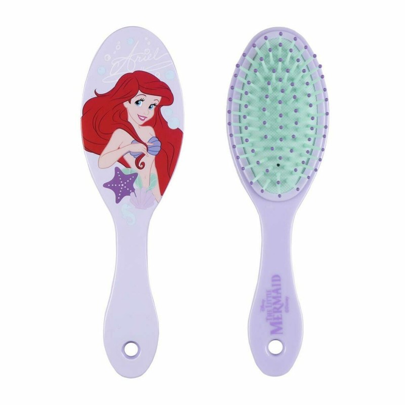 Brosse Démêlante Disney Princess   Violet Turquoise 8 x 21 x 2