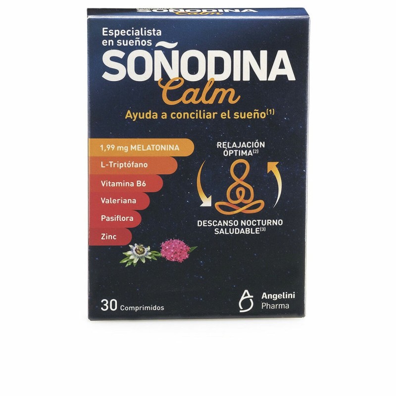 Supplément pour Insomnie Natura Essenziale Soñodina Calm Mélatonine 30 Unités