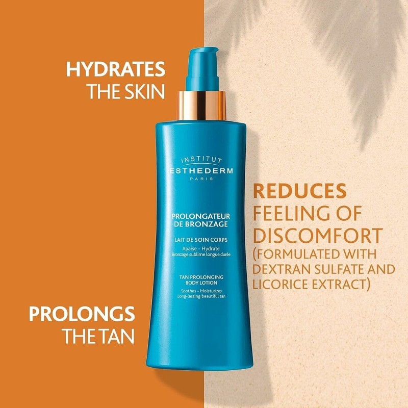 Lait corporel hydratant Institut Esthederm PROLONGATEUR DE BRONZAGE 200 ml Prolonge le bronzage