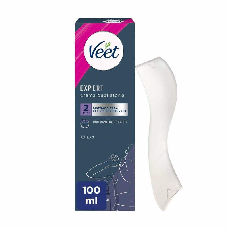 Crème Épilatoire Corporelle Veet Expert Aisselles 100 ml