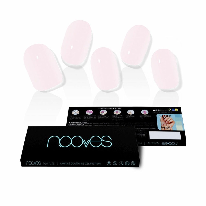 Faux ongles Nooves Pale Rose Gel Autocollants