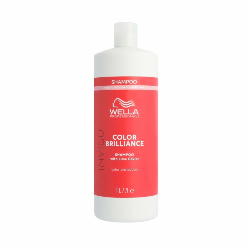 Shampooing revitalisant de couleur Wella Invigo Color Brilliance Cheveux colorés Cheveux fins 1 L