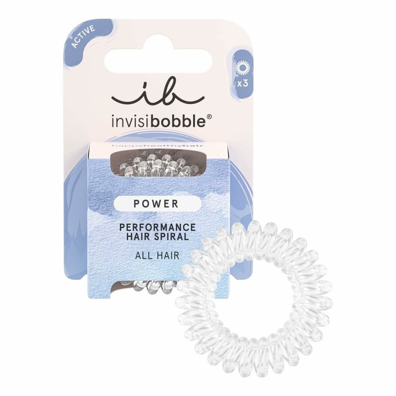 Elastiques pour Cheveux Invisibobble   Transparent (3 Unités)