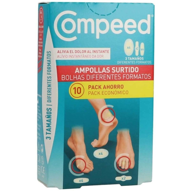 Pansements pour ampoules Compeed   10 Pièces