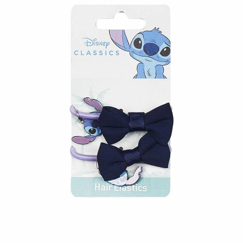 Elastiques pour Cheveux Inca Elásticos Lazo Disney 2 Unités Lien Bleu Violet (2 Unités)