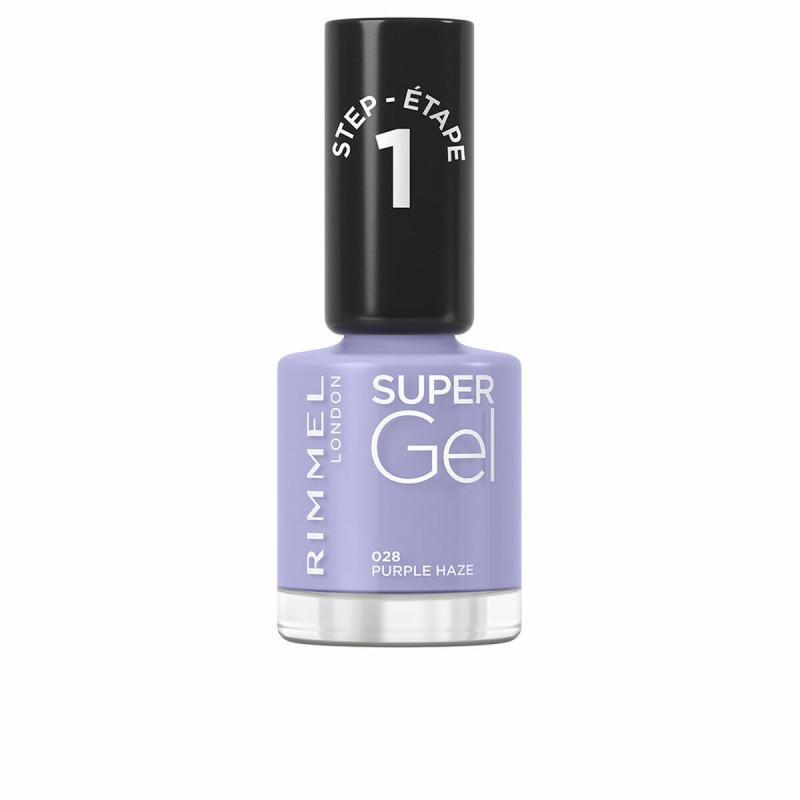 vernis à ongles Rimmel London Super Gel Nº 028 Purple haze 12 ml