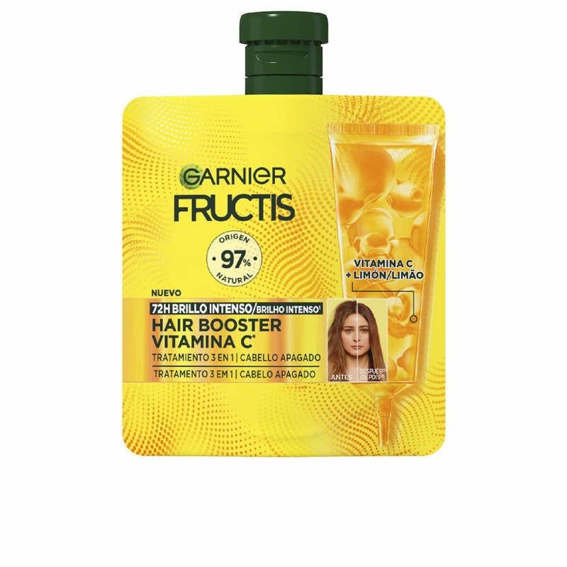 Traitement capillaire illuminant Garnier Fructis 60 ml 3-en-1